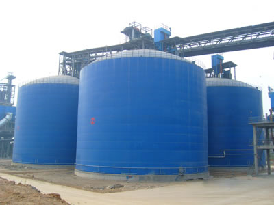 山城水泥钢板库改造