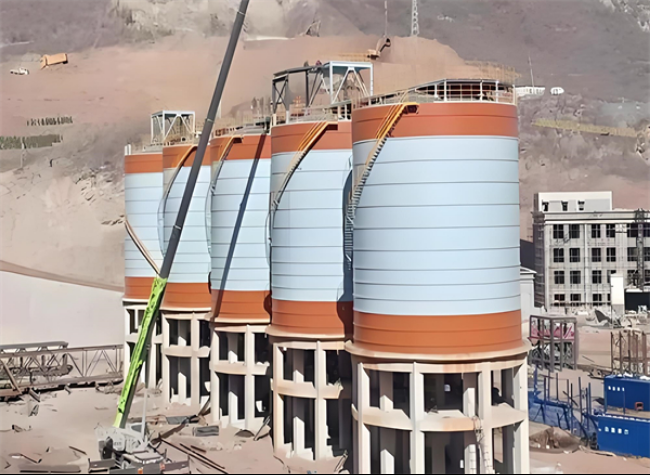 山城高架钢板仓