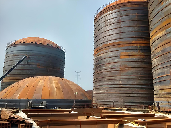 山城焦粉钢板仓